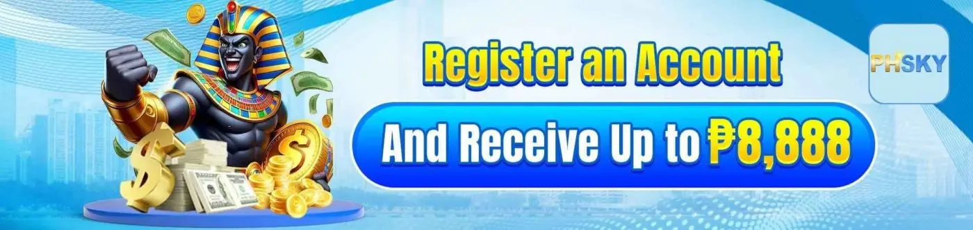 Sign up for a Phsky account and receive up to ₱666.66 banner